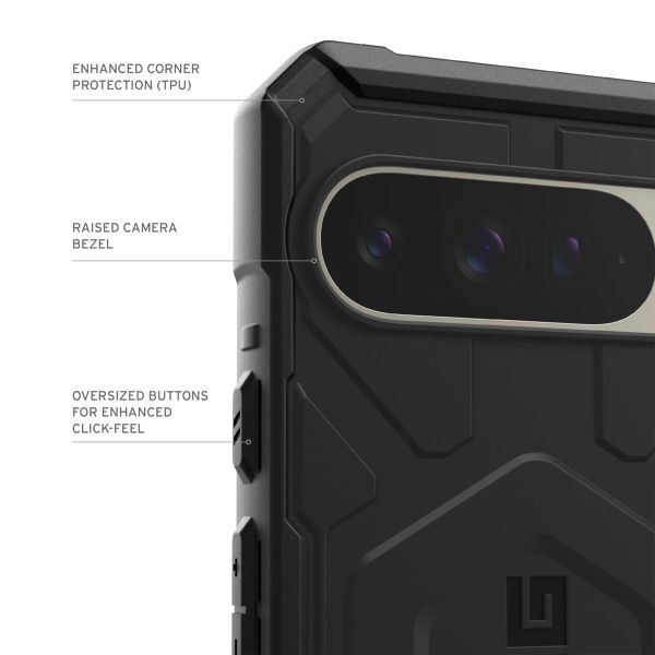 UAG Coque arrière Pathfinder Magnet Google Pixel 9 Pro XL - Black