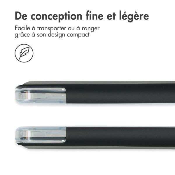 imoshion Coque tablette rigide Trifold Xiaomi Pad 6 / 6 Pro - Noir