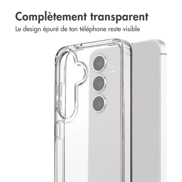 imoshion Coque Stand Samsung Galaxy S25 - Transparent