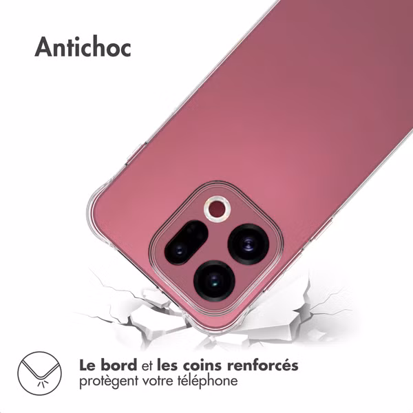 imoshion Shockproof Case Oppo Find X9 - Transparent