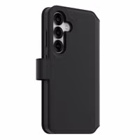 CARE by PanzerGlass Étui de télephone portefeuille Tango 2 en 1 avec MagSafe Samsung Galaxy S25 - Black