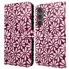 imoshion Étui de télephone portefeuille Design Samsung Galaxy S24 - Bloom Love Blush