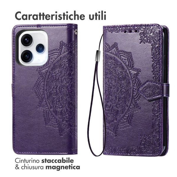 imoshion Etui de télephone Mandala Oppo Reno15 (5G) - Violet