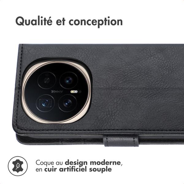 imoshion Étui de télephone portefeuille Honor Magic8 Pro - Noir