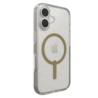 ZAGG Coque Milan Snap avec MagSafe iPhone 16 - Gold Glitter