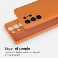 imoshion Coque Couleur avec MagSafe Samsung Galaxy S26 Ultra - Orange