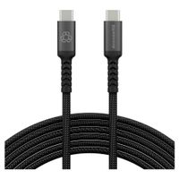 dbramante1928 Câble de recharge Re-charge USB-C vers USB-C 100 W - 3 mètres - Noir