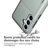imoshion Coque arrière avec porte-cartes Samsung Galaxy A36 / A56 - Vert