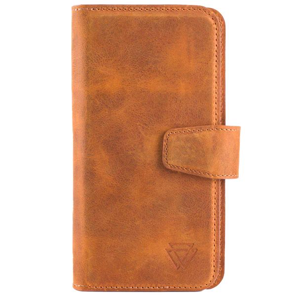 Wachikopa Étui de téléphone portefeuille Multi Wallet iPhone 14 Pro - Camel