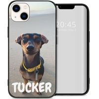 Concevez votre propre coque en gel Apple iPhone 14 Plus - Noir