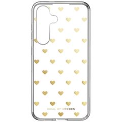 iDeal of Sweden Coque arrière Mirror Samsung Galaxy S24 - Golden Hearts