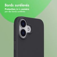 imoshion Coque Couleur Apple iPhone 16 - Noir