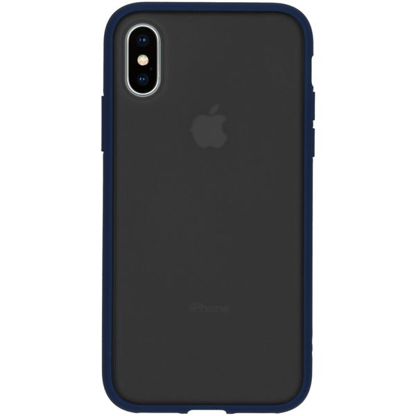 imoshion Coque Frosted iPhone X / Xs - Bleu