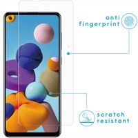 imoshion Protection d'écran en verre trempé Samsung Galaxy A21s