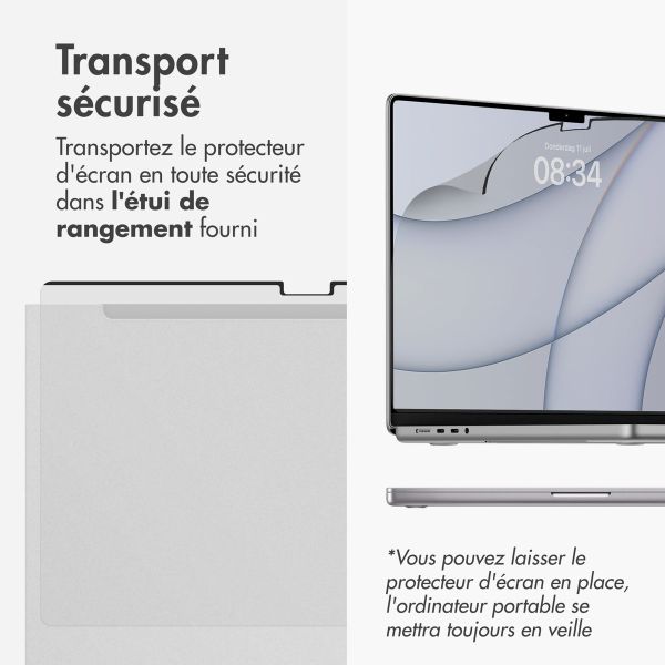 Accezz Protecteur d'écran magnétique MacBook Pro 14 pouces (2021) / Pro 14 pouces (2023) M3 chip - A2442 / A2779 / A2918