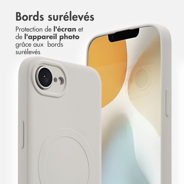 imoshion Coque Couleur avec MagSafe Apple iPhone 16e - Beige