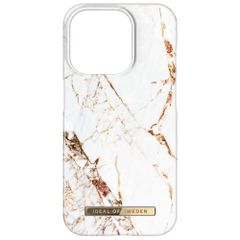 iDeal of Sweden Coque Fashion Apple iPhone 15 Pro - Carrara Gold