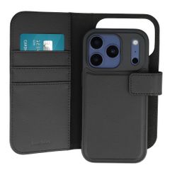 imoshion Étui portefeuille luxe 2-en-1 amovible Apple iPhone 17 Pro - Noir