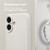 imoshion Coque Couleur avec MagSafe Apple iPhone 17 - Beige