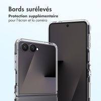 Accezz Coque arrière Xtreme Impact avec MagSafe Samsung Galaxy Z Flip 7 - Transparent