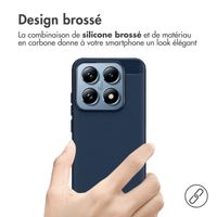 imoshion Coque Brushed Xiaomi 14 - Bleu foncé