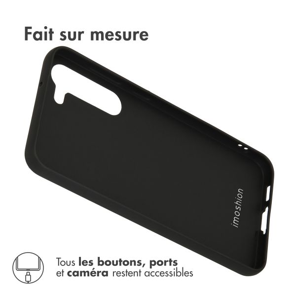 imoshion Coque Couleur Samsung Galaxy S23 Plus - Noir