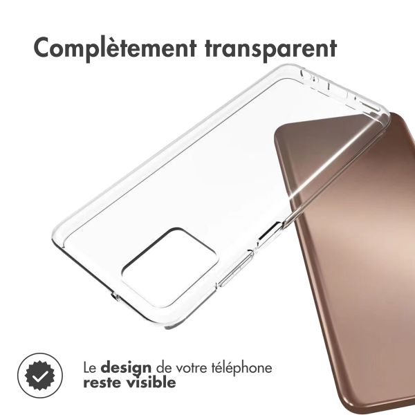 Accezz Coque Clear Motorola Moto G32 - Transparent