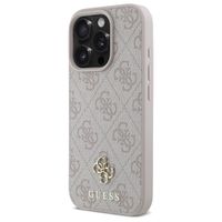 Guess Coque 4G Metal Logo MagSafe Apple iPhone 16 Pro Max - Rose