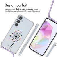 imoshion Coque Design avec cordon Samsung Galaxy A35 - Sandstone Dandelion