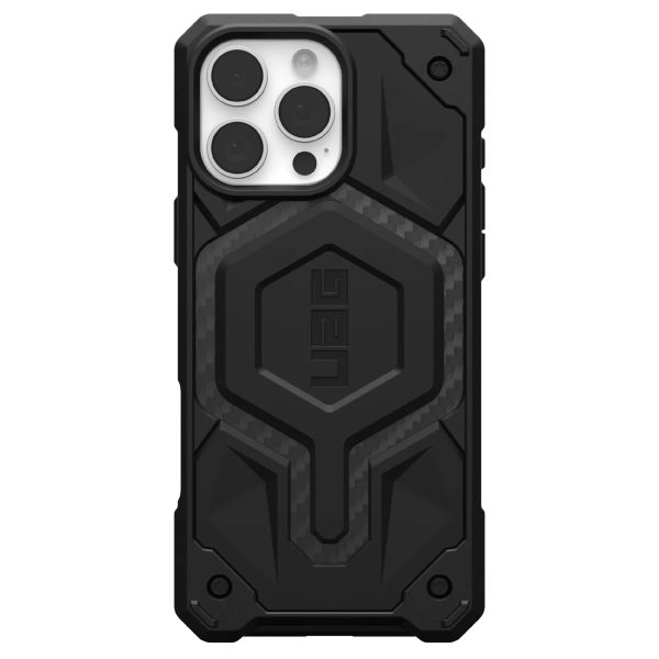 UAG Coque arrière Monarch Pro Apple iPhone 16 Pro Max - Carbon Fiber