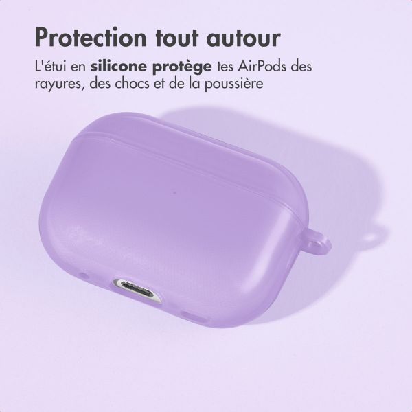 imoshion Coque Néon Apple AirPods Pro 2  - Pourpre