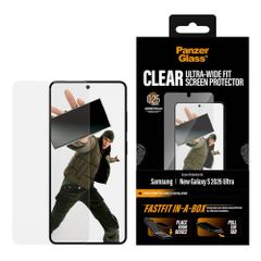 PanzerGlass Ultra Wide Fit FastFit in-a-box Protection d'écran Samsung Galaxy S26 Ultra