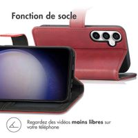 imoshion Étui de télephone portefeuille Samsung Galaxy S23 FE - Rouge