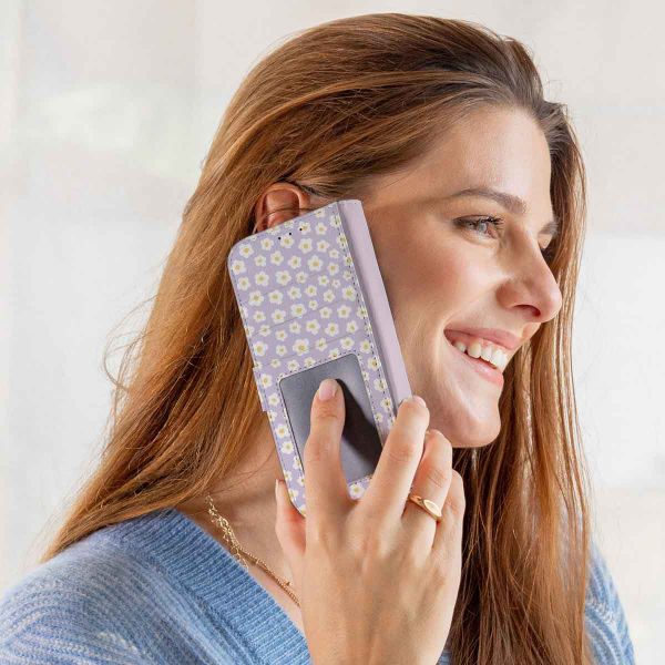 imoshion ﻿Étui de téléphone portefeuille Design Samsung Galaxy S20 FE - White Daisy