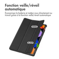 imoshion Coque tablette Trifold Lenovo Idea Tab - Noir