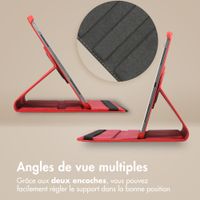 imoshion Coque tablette rotatif à 360° Lenovo Tab M10 5G - Rouge