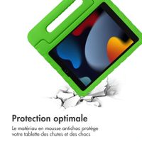 imoshion Coque kidsproof avec poignée Apple iPad 9 (2021) 10.2 pouces / iPad 8 (2020) 10.2 pouces / iPad 7 (2019) 10.2 pouces - Vert