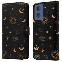 imoshion Étui de téléphone portefeuille Design Motorola Moto G04 / G24 - Sky Black