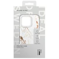 iDeal of Sweden Coque Fashion Apple iPhone 16 Pro - Carrara Gold