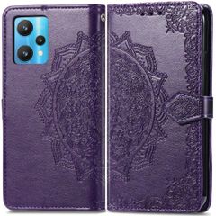 imoshion Etui de téléphone portefeuille Mandala Realme 9 Pro - Violet