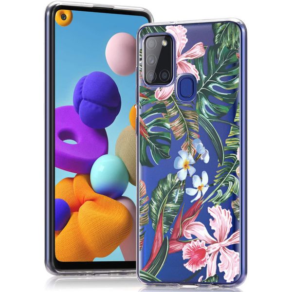 imoshion Coque Design Samsung Galaxy A21s - Tropical Jungle