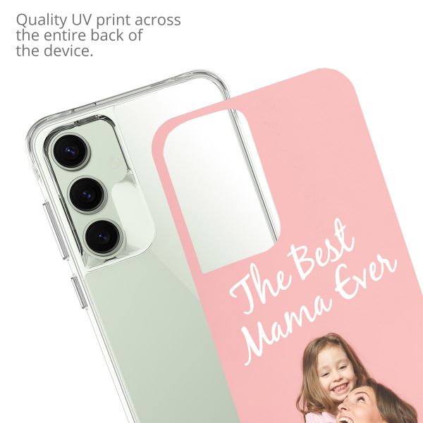 Concevez votre propre coque en gel Samsung Galaxy S24 FE - Transparent