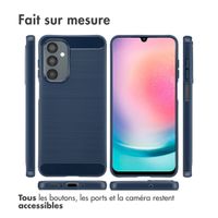 imoshion Coque Brushed Samsung Galaxy A26 - Bleu foncé