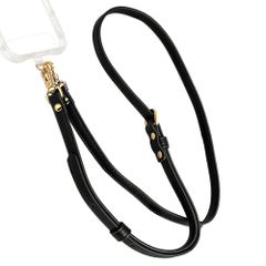 Selencia Cordon de téléphone crossbody - Noir
