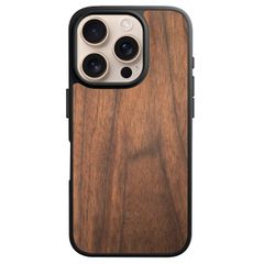 Woodcessories Coque Bumper MagSafe iPhone 16 Pro Max - Walnut