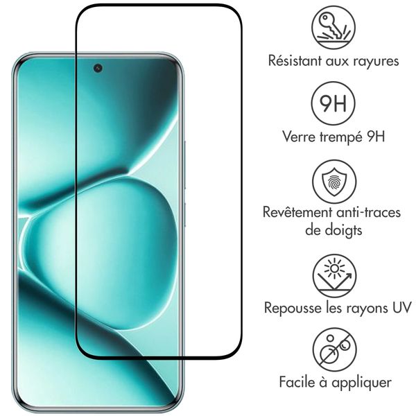 Accezz Protection d'écran en verre trempé Full Cover Xiaomi Redmi Note 15 Pro Plus (5G)