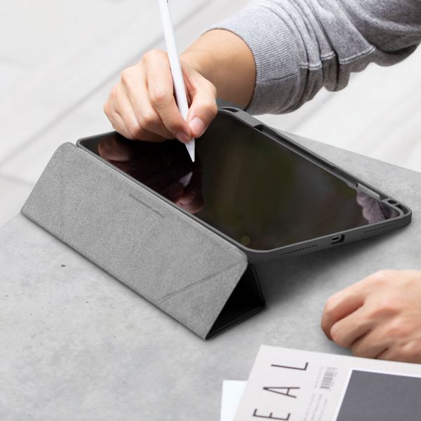 Uniq Étui Moven Apple iPad Air 11 pouces (2025) M3 / (2024) M2 / Air 5 (2022) / Air 4 (2020) - Stone Blue