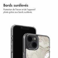 imoshion Coque Design Apple iPhone 14 - Sandy Marble