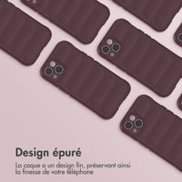 imoshion Coque arrière EasyGrip iPhone 14 - Aubergine