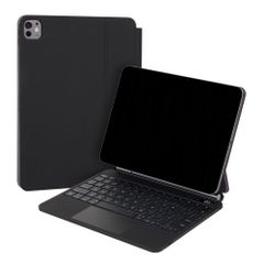 Accezz Clavier Bluetooth magnétique Apple iPad Air 13 pouces (2025) M3 / (2024) M2 / iPad Pro 12.9 (2018/2020/2021/2022) - QWERTY / NL - Noir